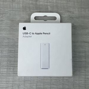 Genuine USB-C to Apple Pencil Adapter – Charge & Sync for iPad Pro, iPad Air